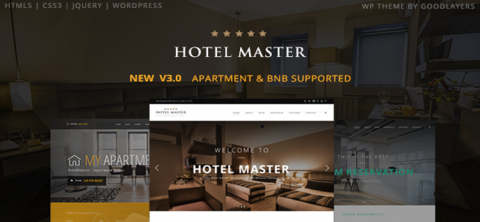 Hotel WordPress Theme For Hotel Booking | Hotel Master 4.2.2