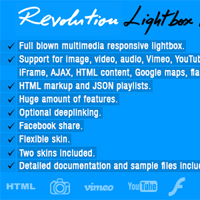 Revolution Lightbox Wordpress Plugin 3.0