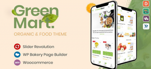GreenMart – Organic & Food WooCommerce WordPress Theme 4.1