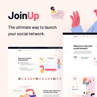 Join Up - BuddyPress Community Theme 1.2