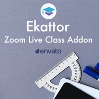 Ekattor Zoom Live Class Addon v1.2