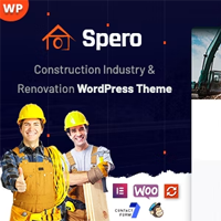 Spero - Construction Industry WordPress Theme v1.1