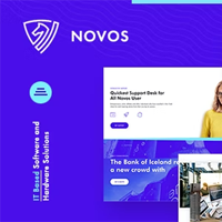 Novos | IT Company & Digital Solutions Wordpress Theme v1.1.0