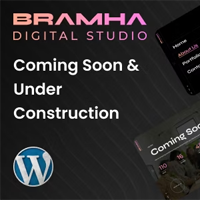 Coming Soon & Under Construction WordPress Theme - Bramha v1.0.0