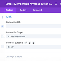 Simple Membership Payment Button Module v1.1.3
