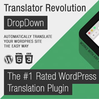 Ajax Translator Revolution DropDown WP Plugin v2.2