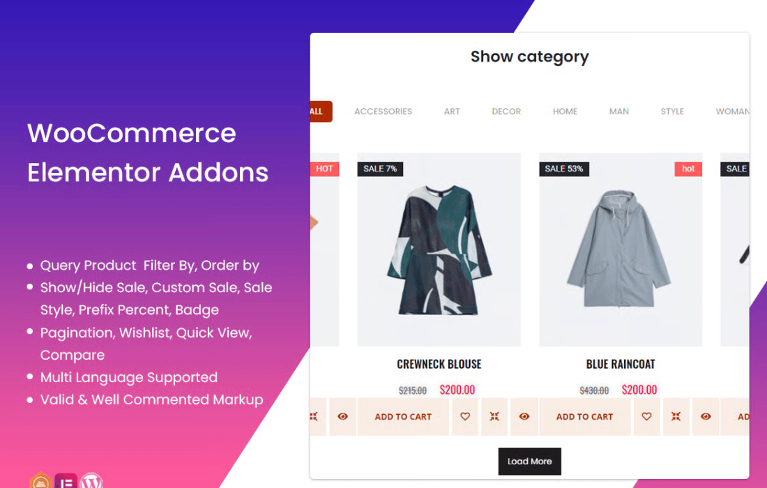 TF Woo Product Grid Addon For Elementor 1.0.2