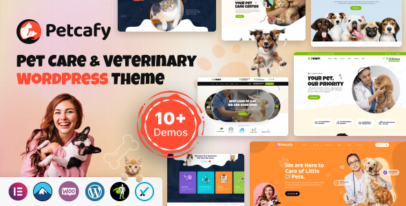 Petcafy - Pet Care & Veterinary WordPress Theme 1.0.0