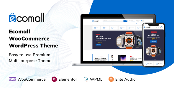 Ecomall - Elementor Electronics WooCommerce Theme 1.3.3