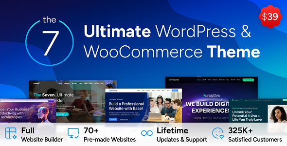 The7 — Ultimate WordPress & WooCommerce Theme 12.7.0.1