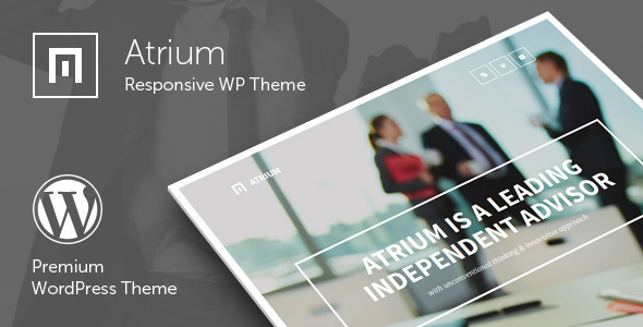 Atrium - Finance Consulting Advisor WordPress Theme 2.8