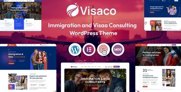 Visaco - Immigration and Visa Consulting WordPress Theme 2.0