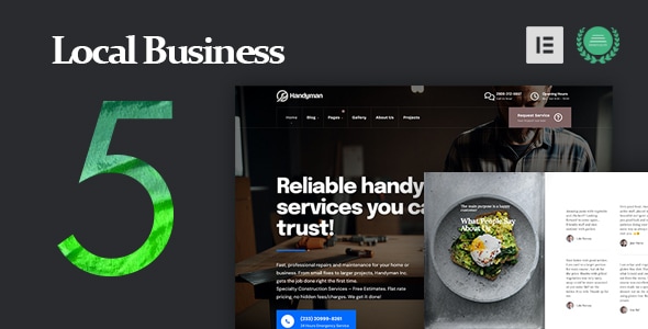 Local Business - WordPress Theme for Small Businesses 5.0