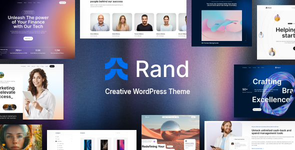 Rand – Creative Multipurpose WordPress Theme 1.0