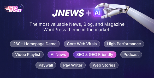 JNews - WordPress Newspaper Magazine Blog AMP Theme 12.0.11